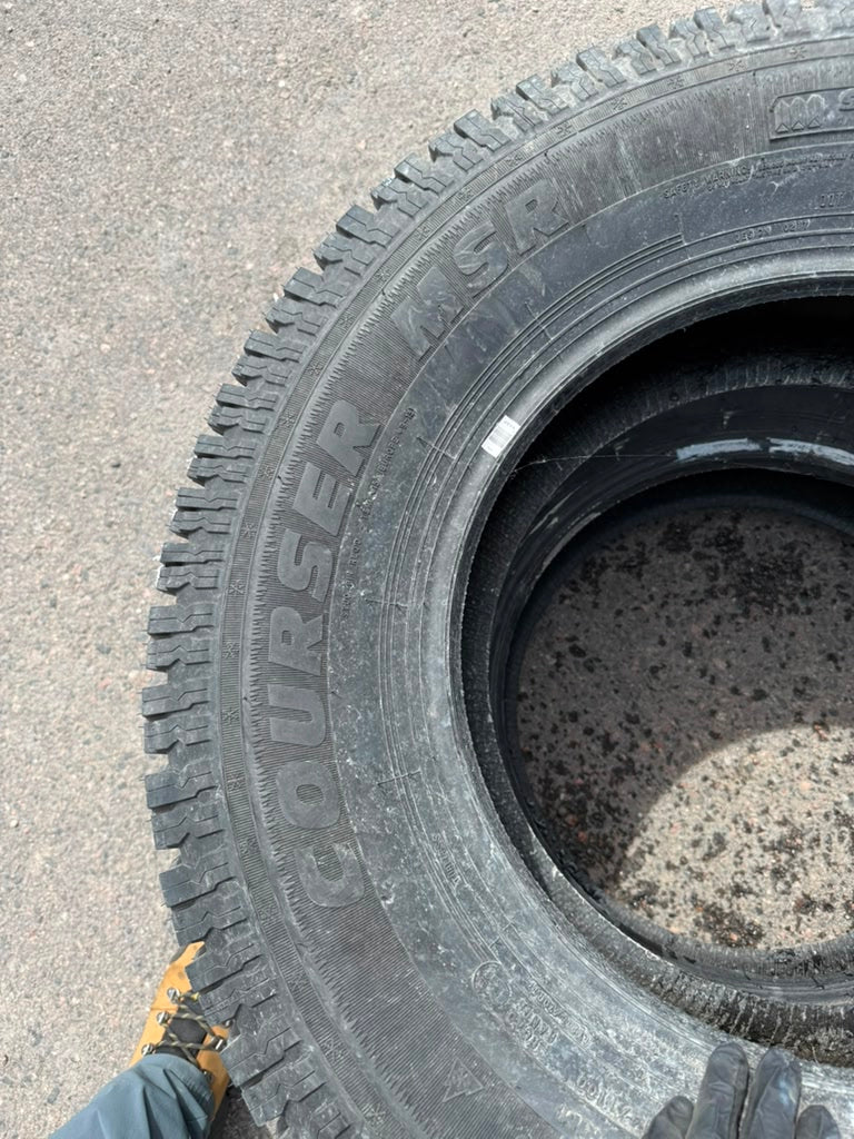 LT275/70R17 Pair (2 Used Tires) Mastercraft Courser MSR
