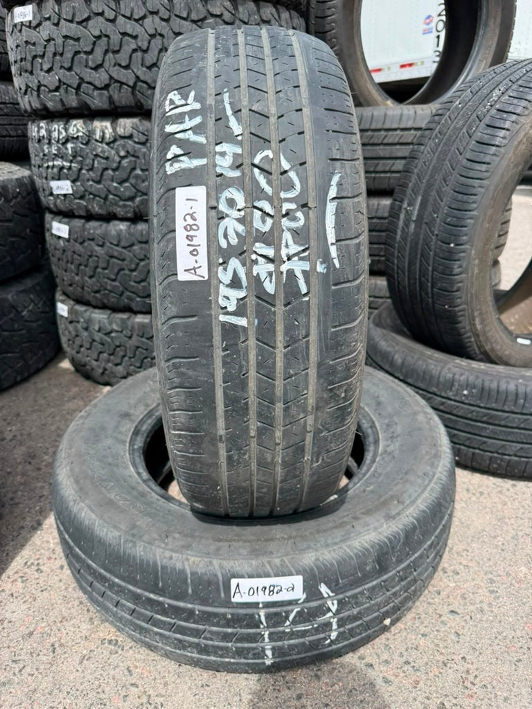 195/70R14 Pair (2 Used Tires) Ironman Radial RB-12