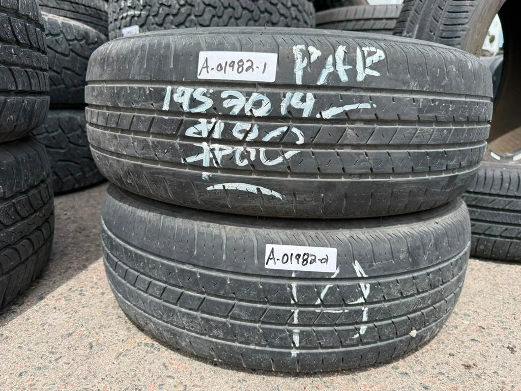 195/70R14 Pair (2 Used Tires) Ironman Radial RB-12