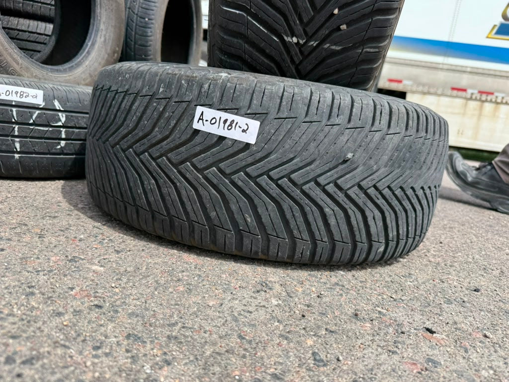 215/50R17 Pair (2 Used Tires) Michelin Crossclimate2