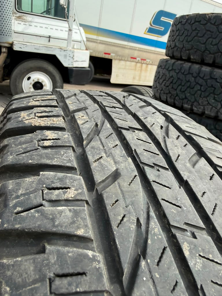 265/70R18 Set (4 Used Tires) Yokohama Geloandar AT