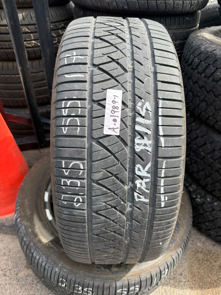 235/55R17 Pair (2 Used Tires) Falken Ziex ZE960