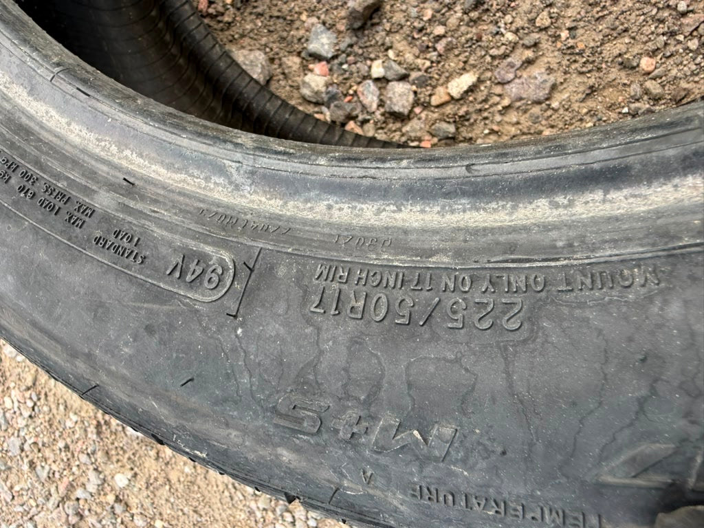 225/50R17 Single (1 Used Tire) Mastercraft Stratus All Season