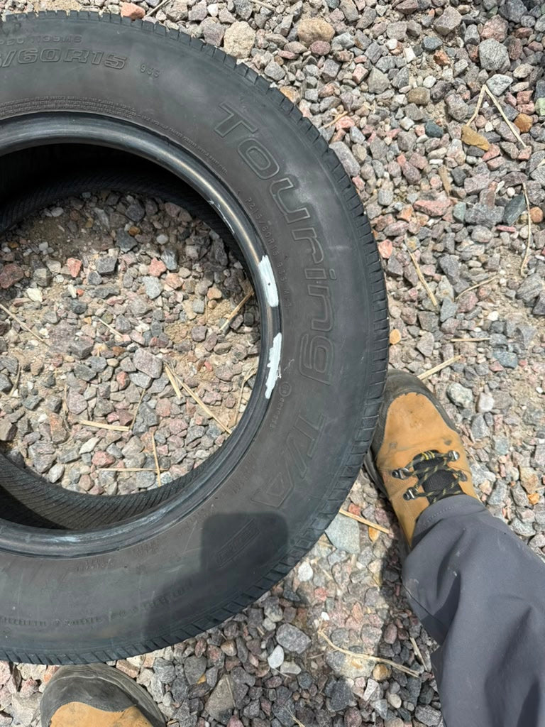 215/60R15 Single (1 Used Tire) Bfgoodrich Touring T/A