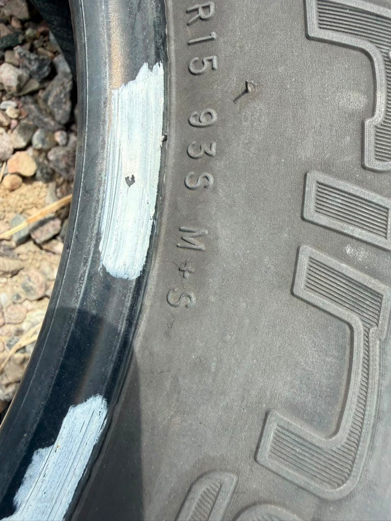 215/60R15 Single (1 Used Tire) Bfgoodrich Touring T/A