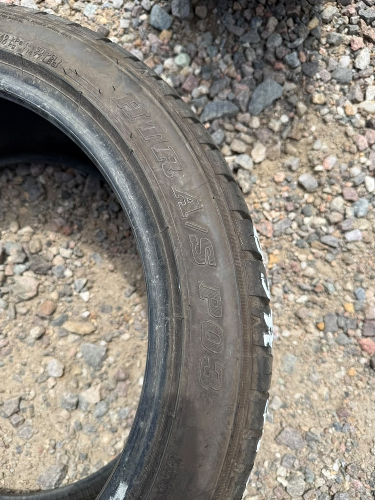 225/45R17 Single (1 Like New Tire) Sumitomo HTR AS PO3
