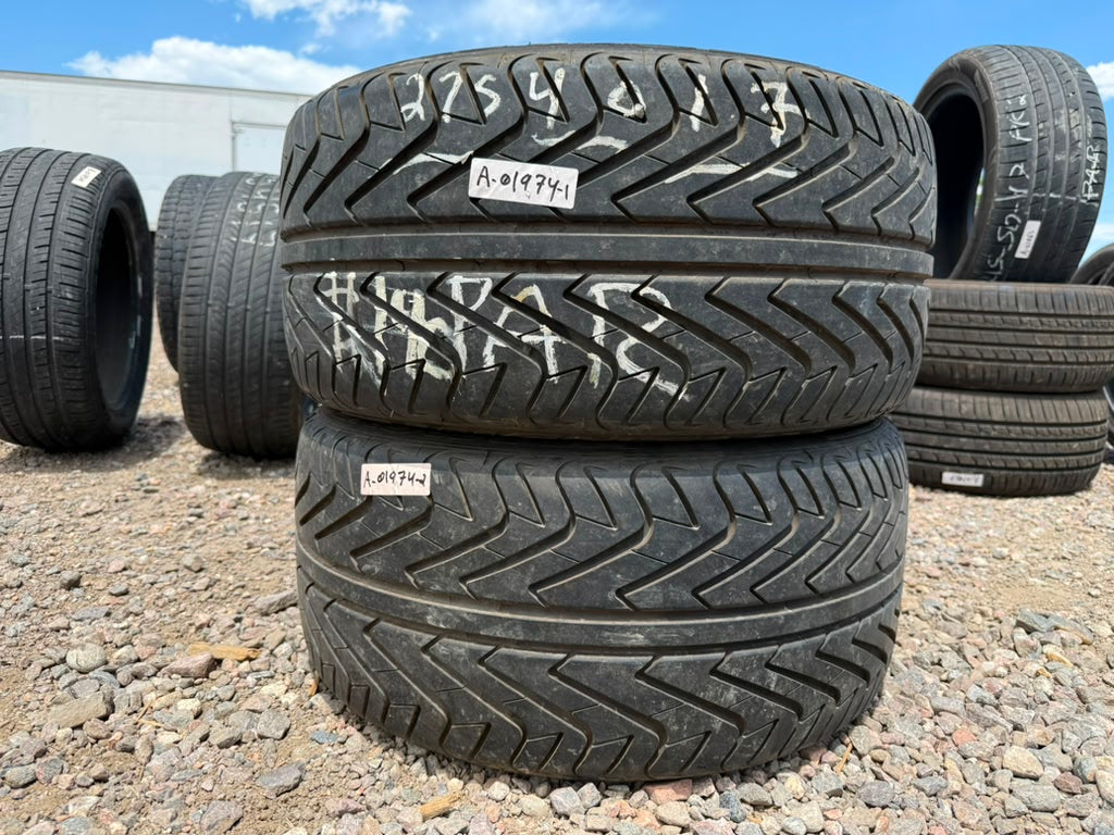 275/40ZR17 Pair (2 Used Tires ) Michelin Pilot Sport