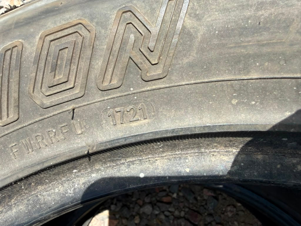 235/55R17 Pair (2 Used Tires) Fuzion