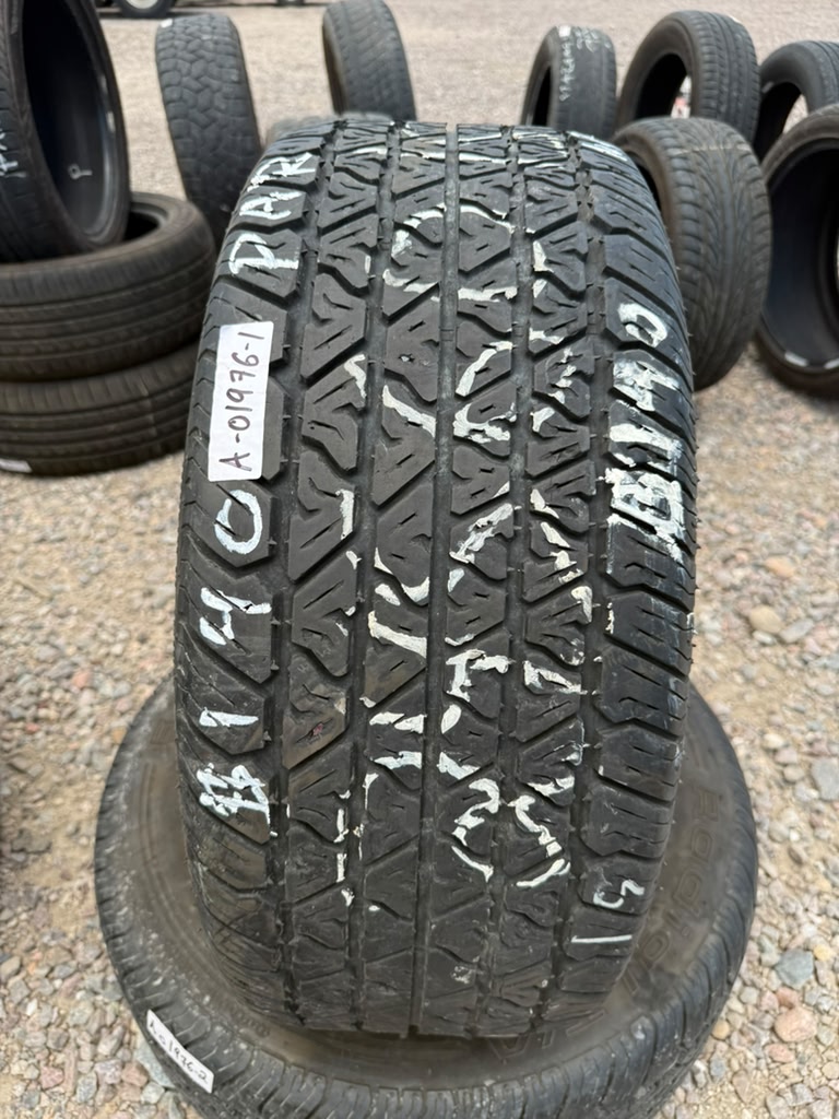 245/60R15 Pair (2 Used Tires) Bfgoodrich Radial T/A