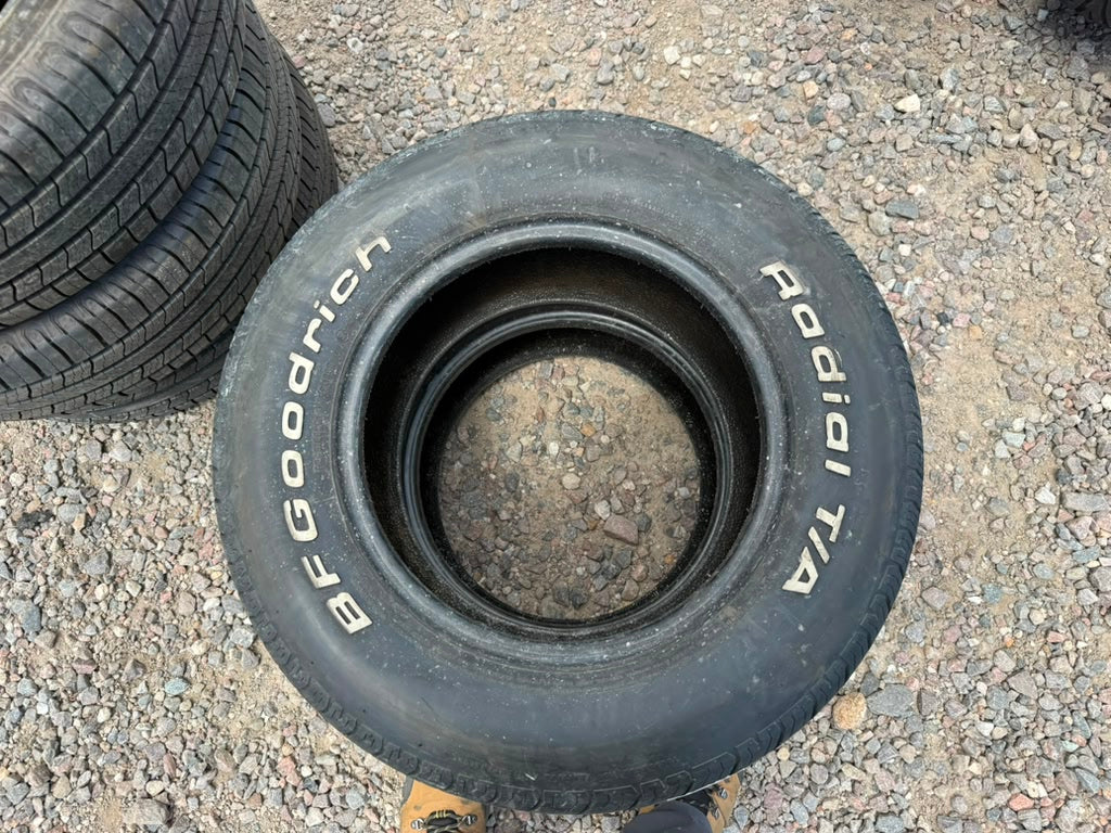 245/60R15 Pair (2 Used Tires) Bfgoodrich Radial T/A