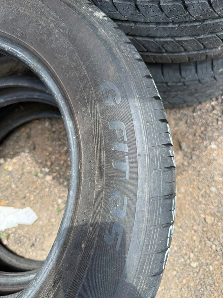 235/60R17 Pair (2 Used Tires) Laufenn G Fit AS