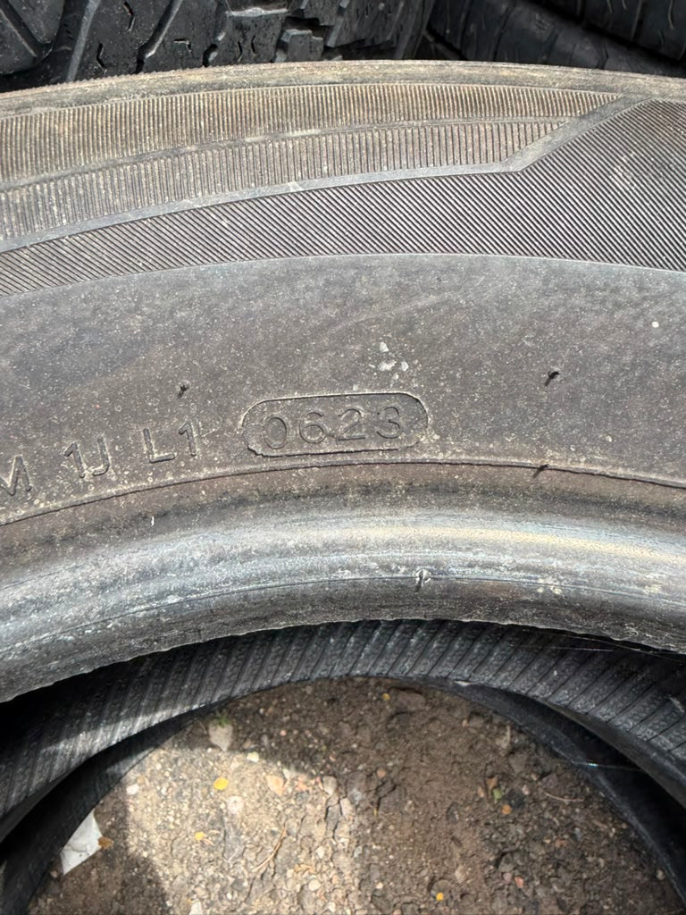 235/60R17 Pair (2 Used Tires) Laufenn G Fit AS