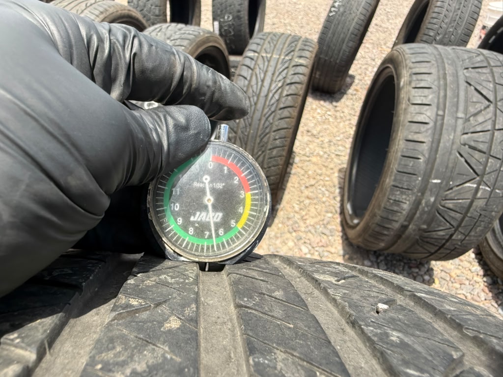 235/60R17 Pair (2 Used Tires) Douglas Touring