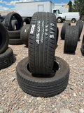 235/60R17 Pair (2 Used Tires) Douglas Touring