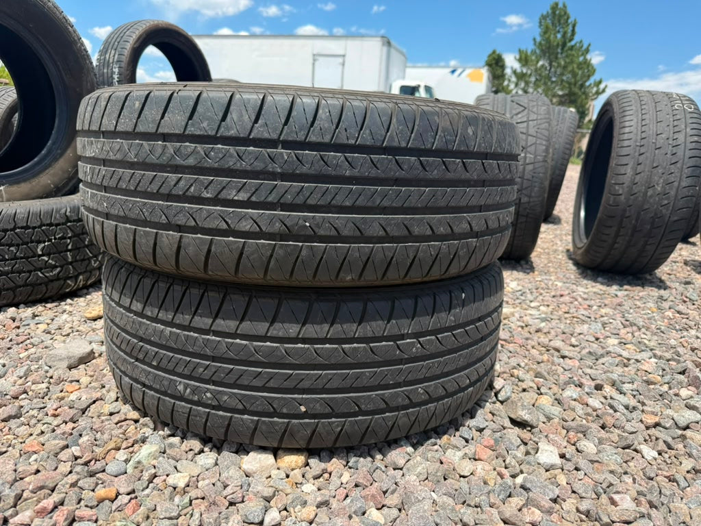 235/60R17 Pair (2 Used Tires) Douglas Touring