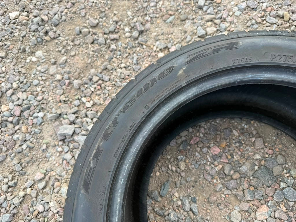 275/40ZR17 Single (1 Used Tire) Nitto Extreme ZR NT555