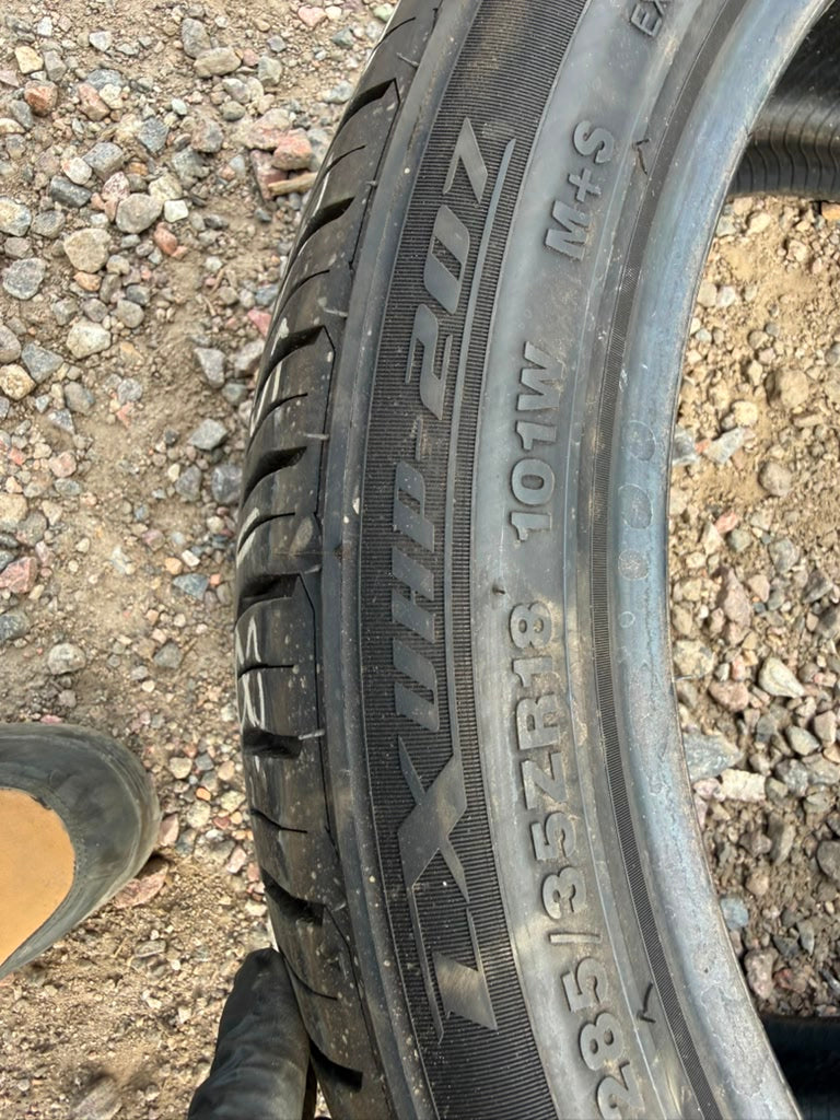 285/35R18 Single (1 Used Tire) Lexani LXultra207