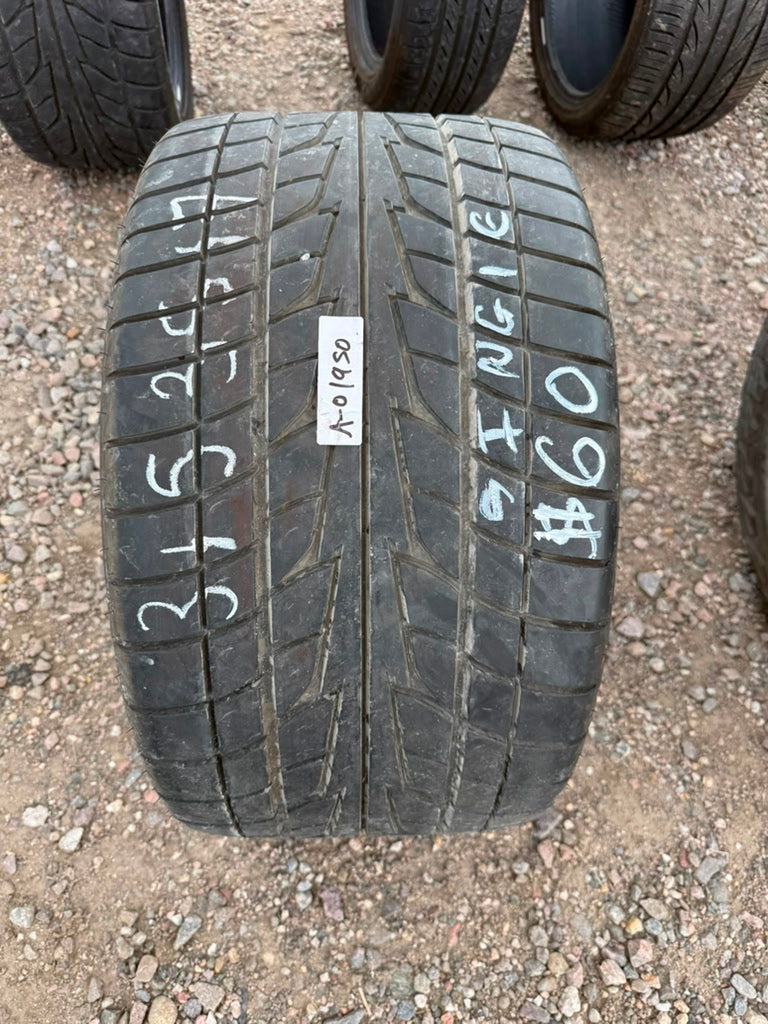 315/35R17 Single (1 Used Tire) Nitto NT555 Extreme ZR