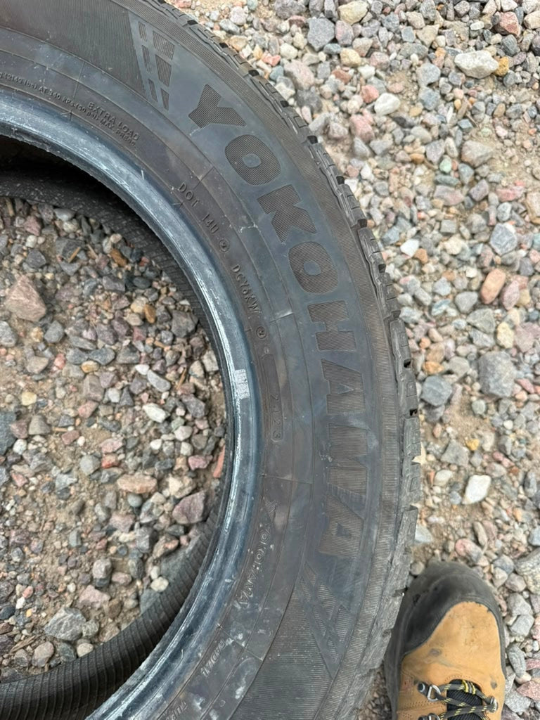 235/60R18 Single (1 Used Tire) Yokohama YK-CTX