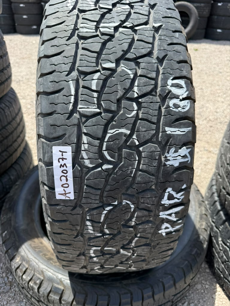 225/55R18 Pair (2 Used Tires) Bfgoodrich Trail Terrain T/A