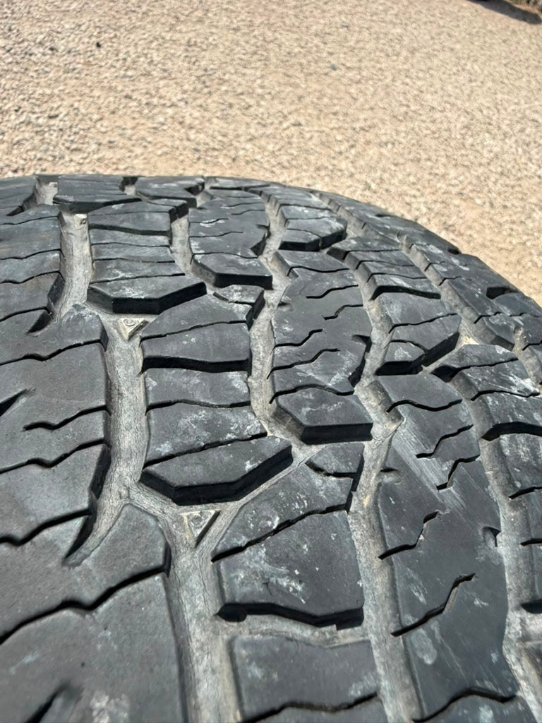 225/55R18 Pair (2 Used Tires) Bfgoodrich Trail Terrain T/A