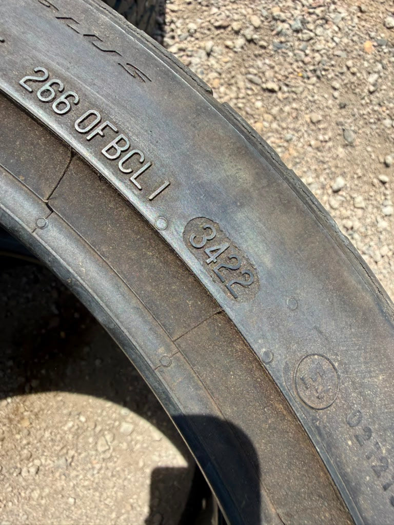 245/35R19 Pair (2 Used Tires) Continental Extreme Contact