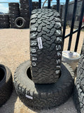 LT265/65R18 Pair (2 Used Tires) Bfgoodrich All Terrain KO2