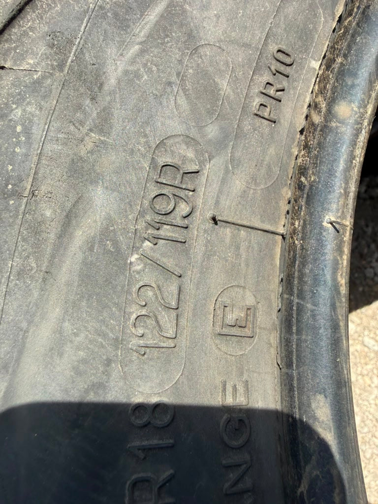 LT265/65R18 Pair (2 Used Tires) Bfgoodrich All Terrain KO2