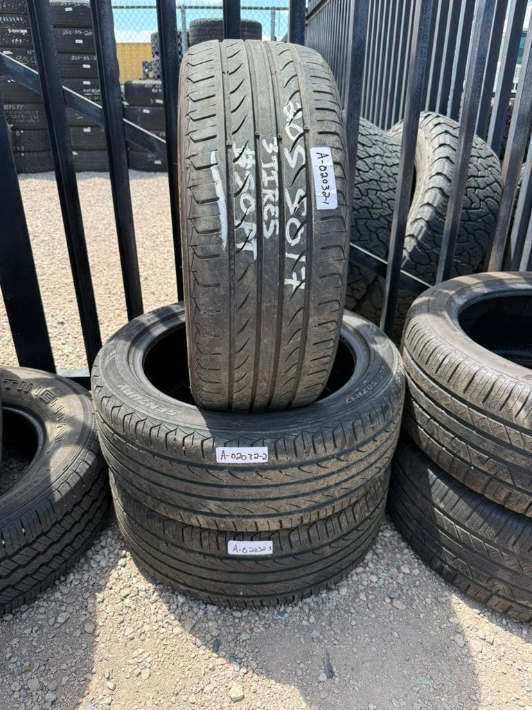 205/50R17 (3 Used Tires) Sentury Touring