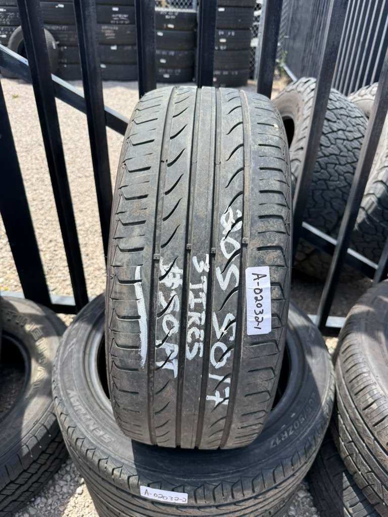 205/50R17 (3 Used Tires) Sentury Touring