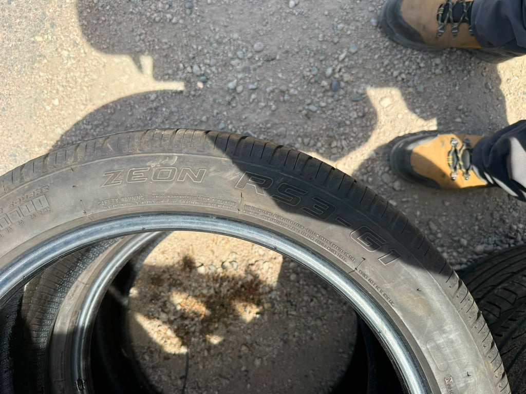 245/45R19 Pair (2 Used Tires) Cooper Zein SG-31