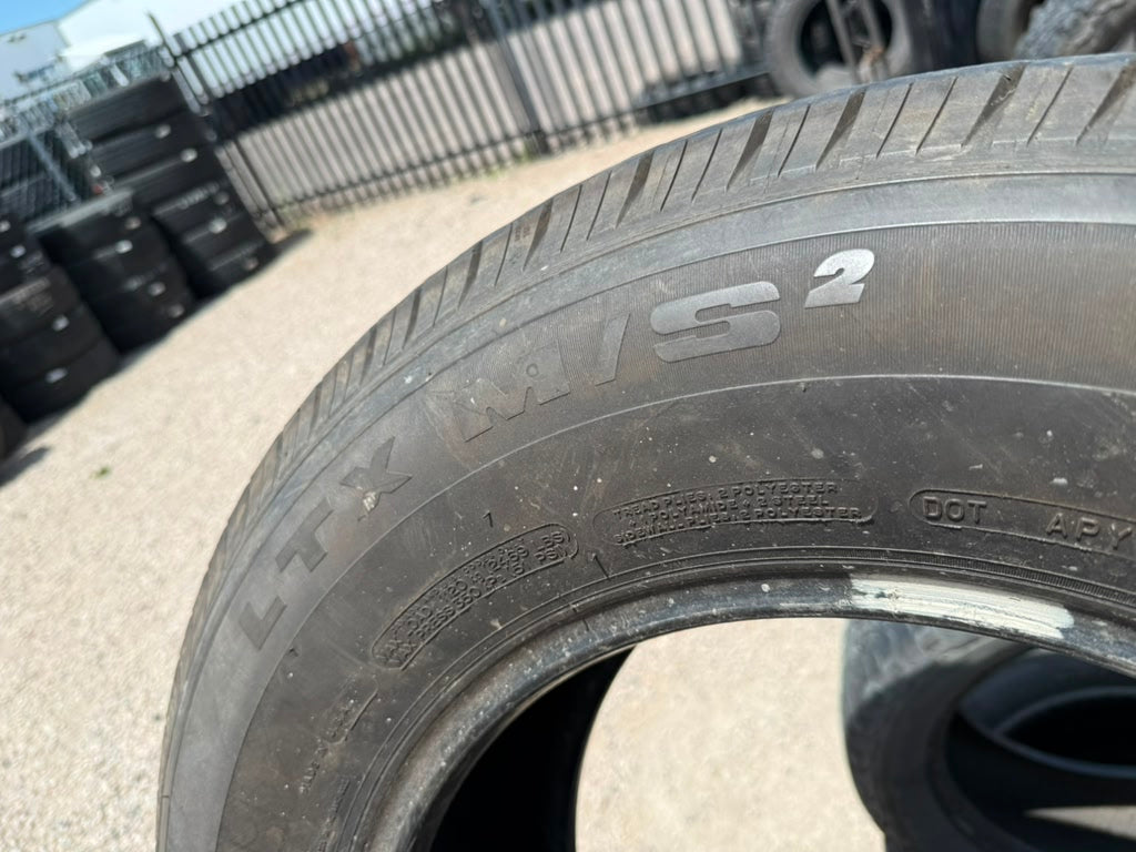 255/70R18 Set (4 Used Tires) Michelin LTX MS2