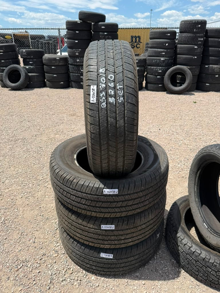 255/70R18 Set (4 Used Tires) Michelin LTX MS2
