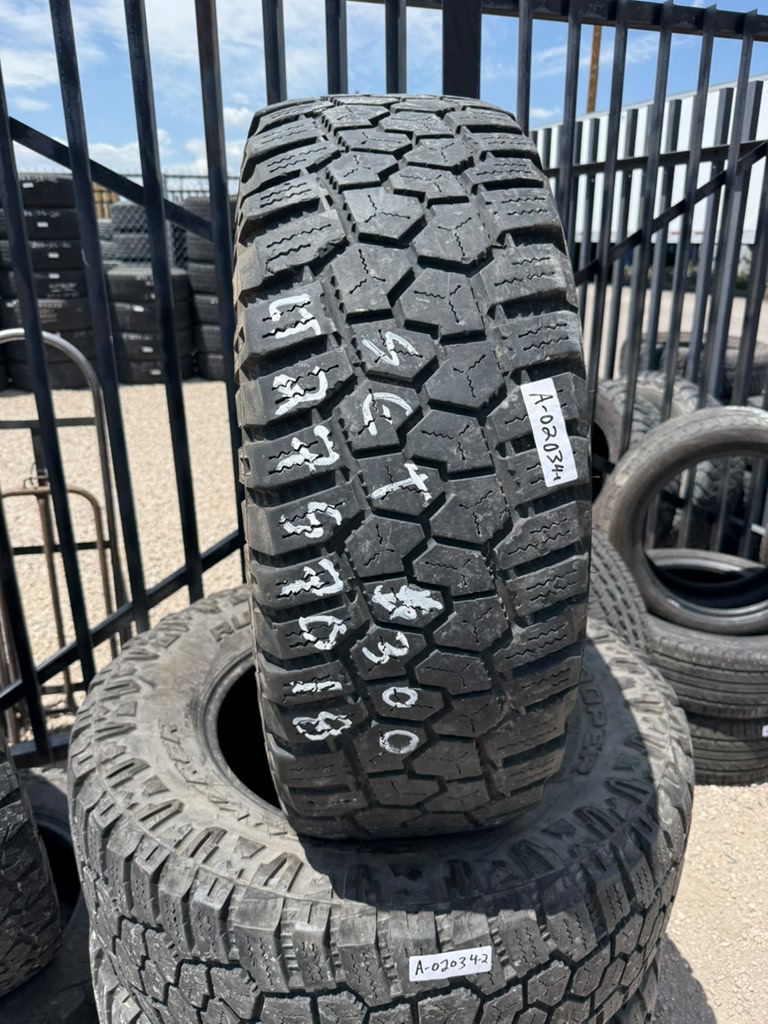 LT275/70R18 Set (4 Used Tires) Cooper Discoverer Rugged Trek