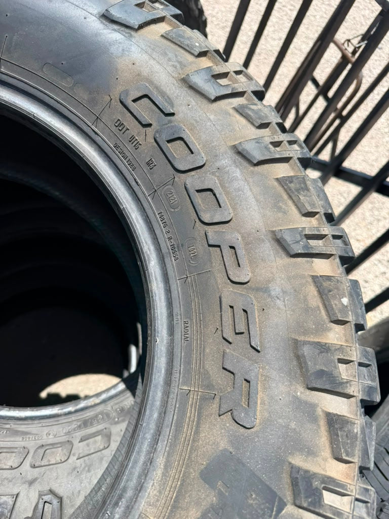 LT275/70R18 Set (4 Used Tires) Cooper Discoverer Rugged Trek