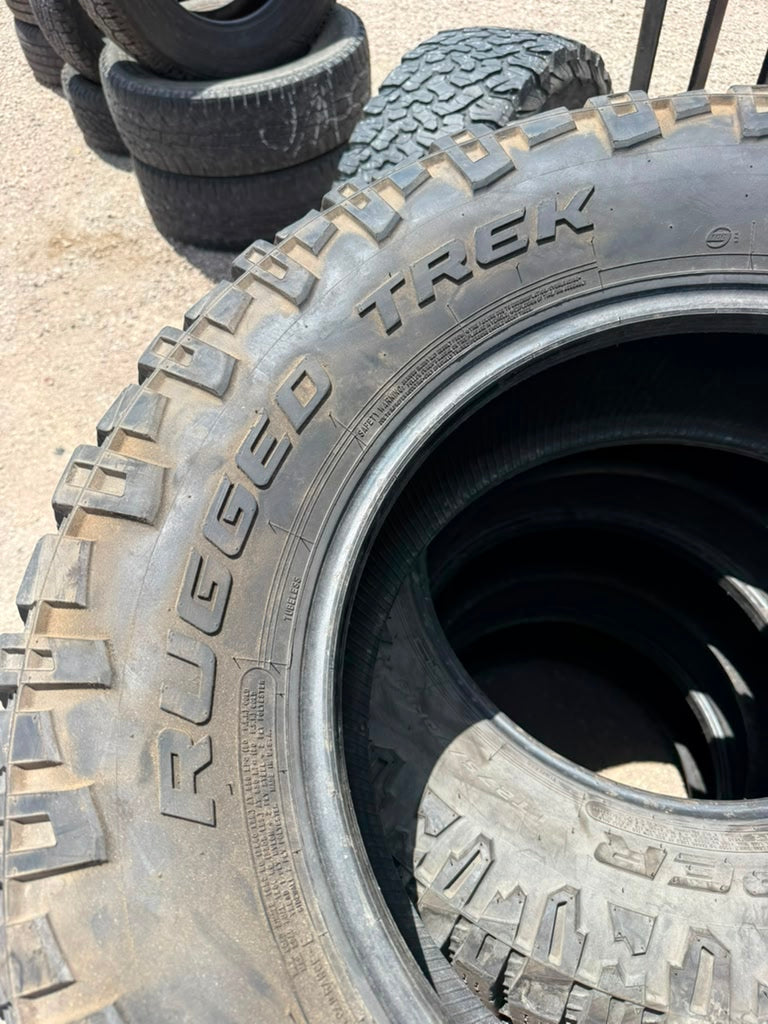 LT275/70R18 Set (4 Used Tires) Cooper Discoverer Rugged Trek