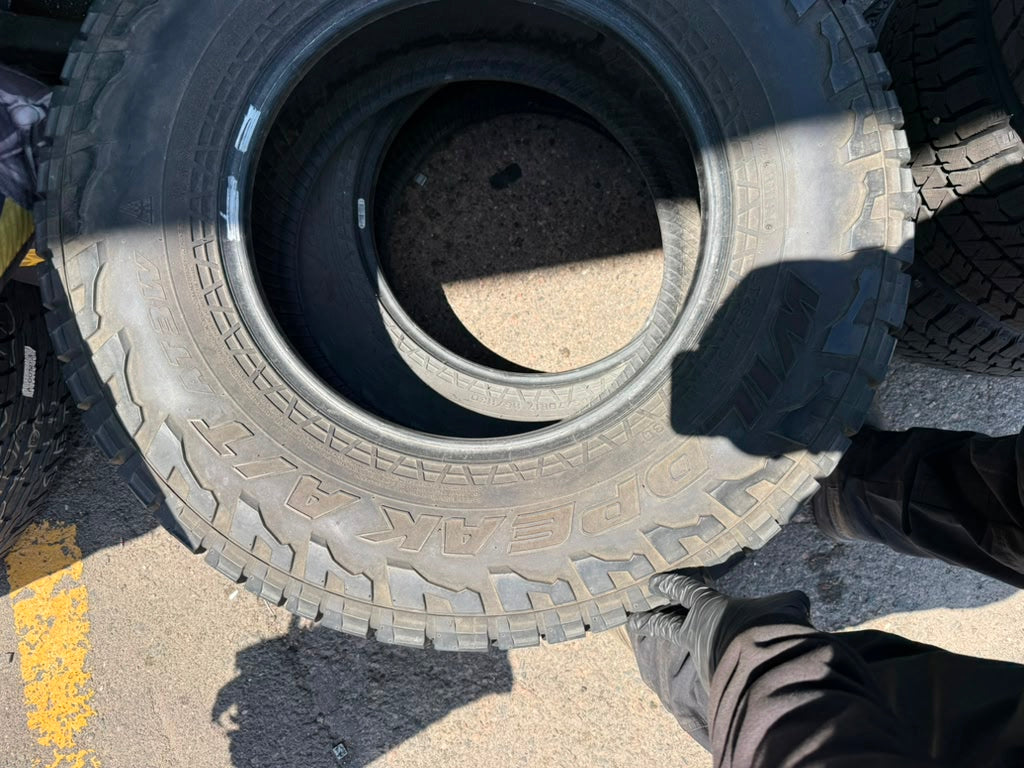 LT285/70R17 Pair (2 Used Tires) Falken WildPeak AT3W