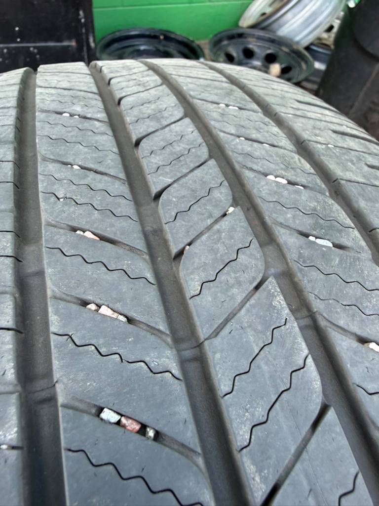 235/55R19 Pair (2 Used Tires) Bridgestone Alenza Sport AS