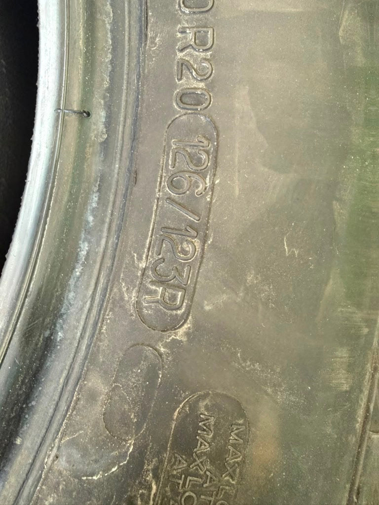 LT295/60R20 Set (4 Used Tires) Bfgoodrich All Terrain K02