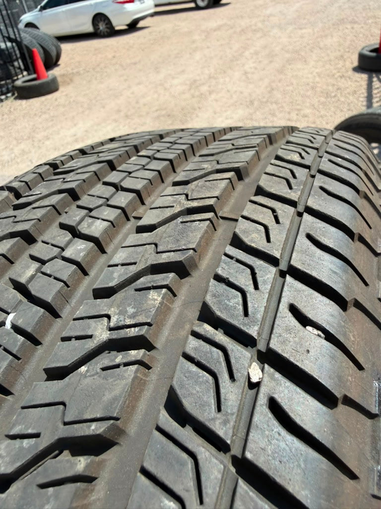 255/65R17 Set (4 Used Tires) Goodyear Wrangler Territory HT