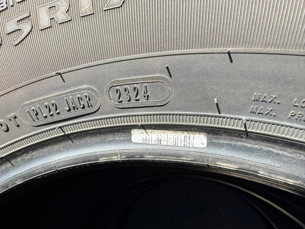 255/65R17 Set (4 Used Tires) Goodyear Wrangler Territory HT