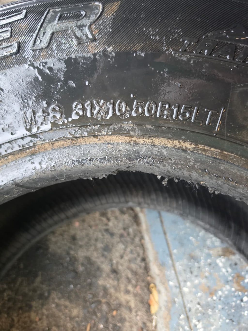 LT31x10.50R15 Single (1 Used  Tire) Summit Trail Climer