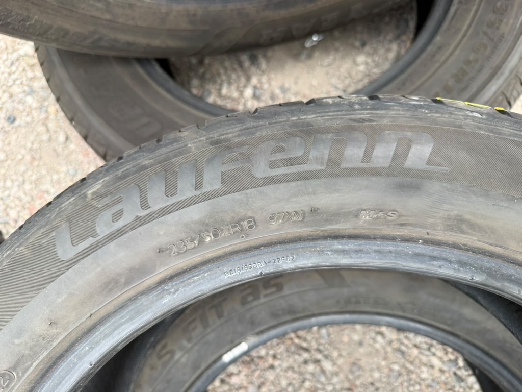 235/50R18 Pair (2 Used Tires) Laufenn S Fit