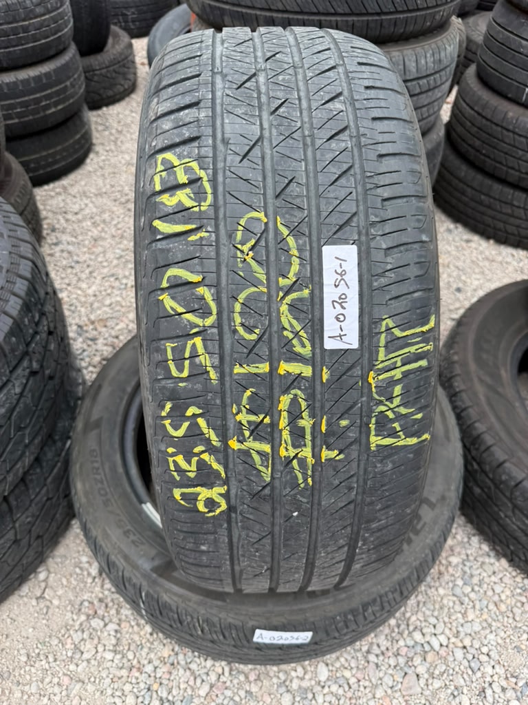 235/50R18 Pair (2 Used Tires) Laufenn S Fit
