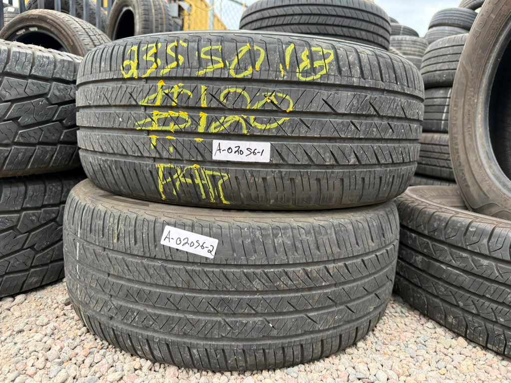 235/50R18 Pair (2 Used Tires) Laufenn S Fit