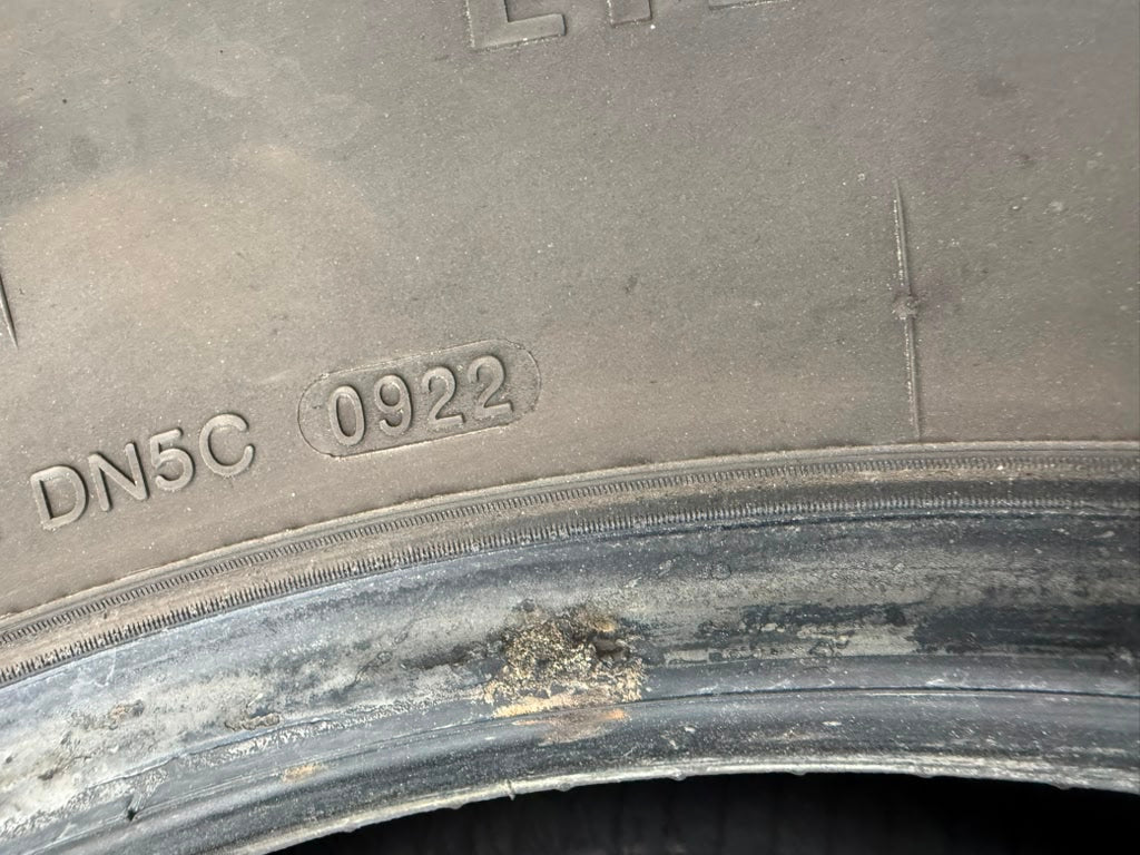 LT265/70R17 Pair (2 Used Tires) Delinte DX-10
