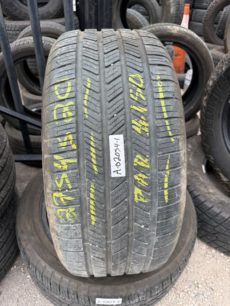 275/45R20 Pair (2 Used Tires) Goodyear Eagle LS