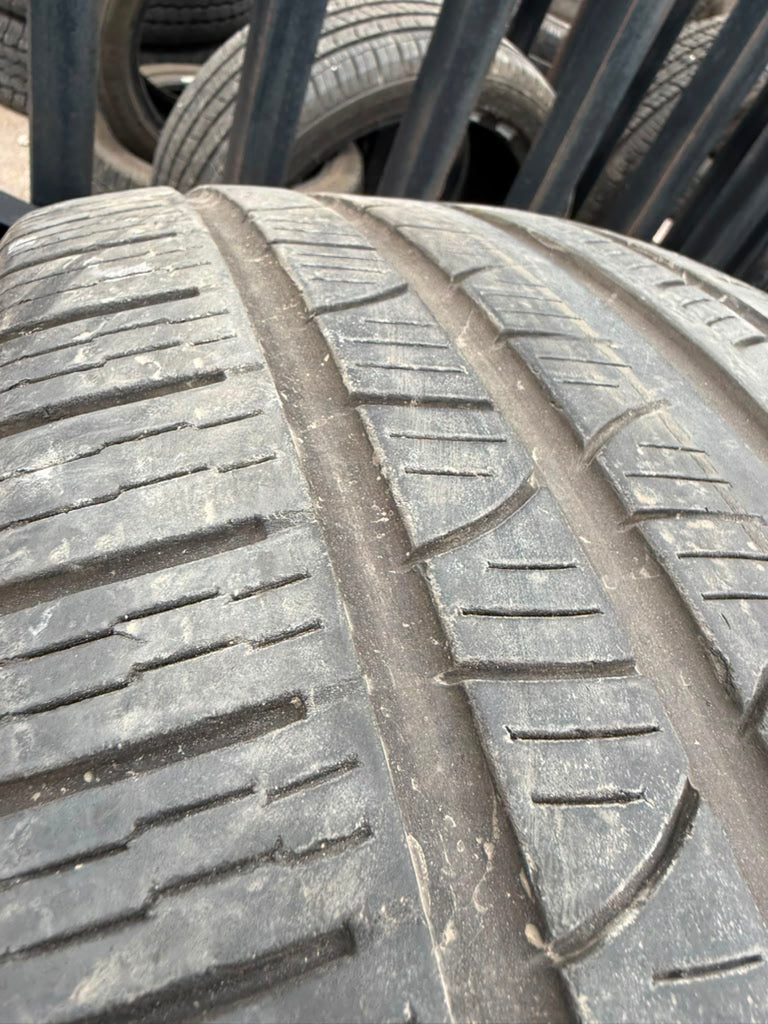 285/45R20 Pair (2 Used Tires) Pirelli Scorpian Verde
