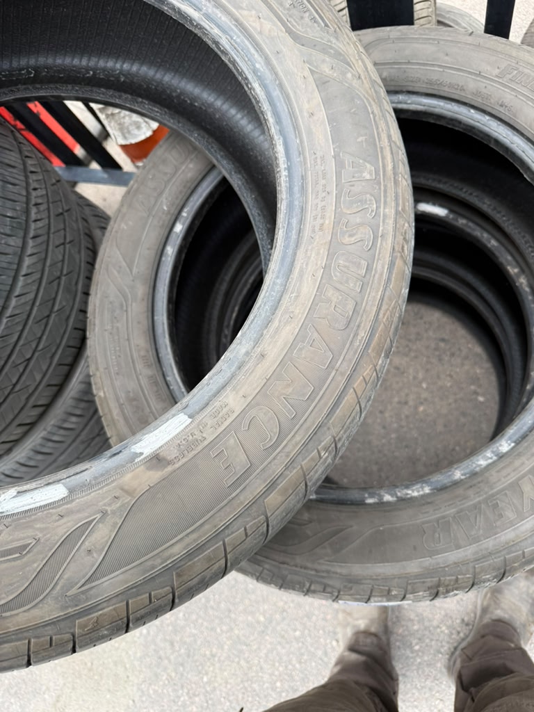255/50R20 Set (4 Used Tires) Goodyear Assurance Finesse