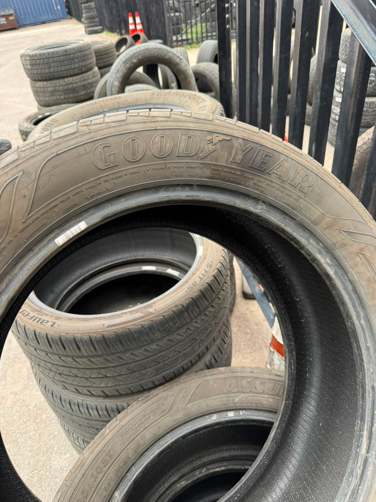 255/50R20 Set (4 Used Tires) Goodyear Assurance Finesse